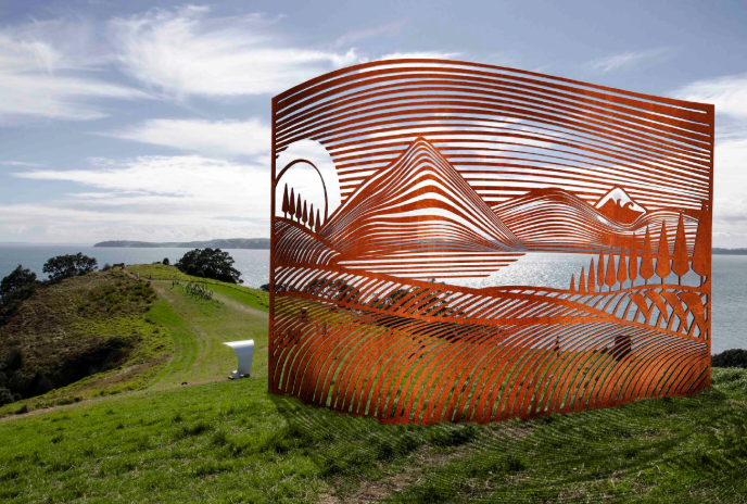 laser cut metal panels outdoor